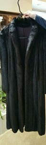 Mink Coat - Dark Brown